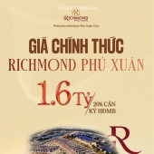  CÔNG BỐ GIÁ CHÍNH THỨC RICHMOND PHÚ XUÂN 